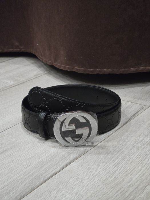 Ремінь Gucci black.
