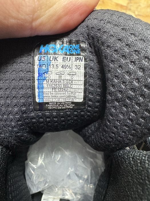 Чоловічі Трекінгові кросівки для міста Hoka Kaha 3 Gore Tex 49 1/3