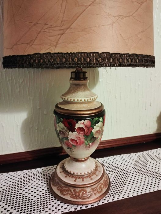 candeeiro de mesa vintage