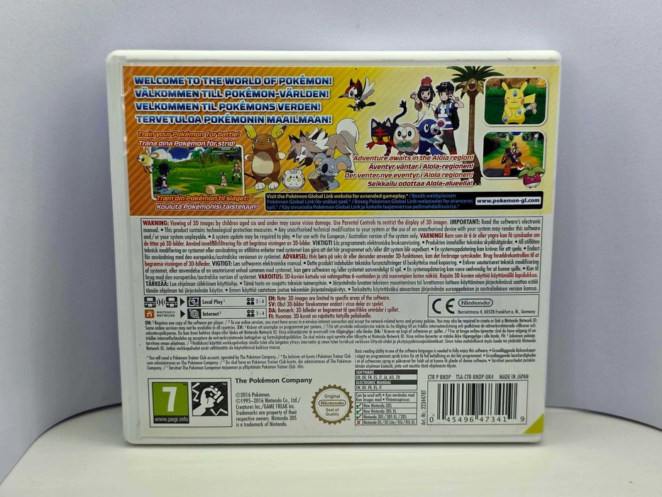 Pokemon Sun - Nintendo 3DS