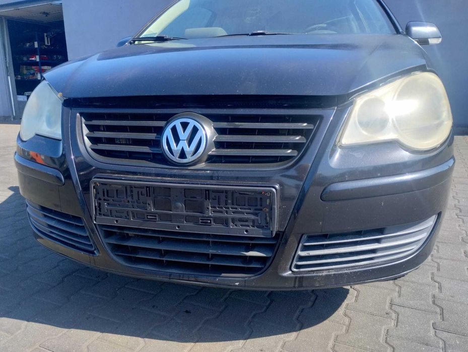 lampa przód prawa lewa maska  VW Polo IV 9N2 LIFT 05-08r, LC9X, Części