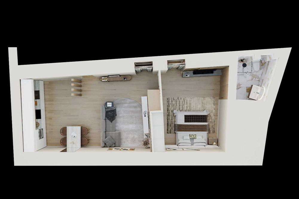 Apartamento T1 c/ suite - novo (Covilhã)