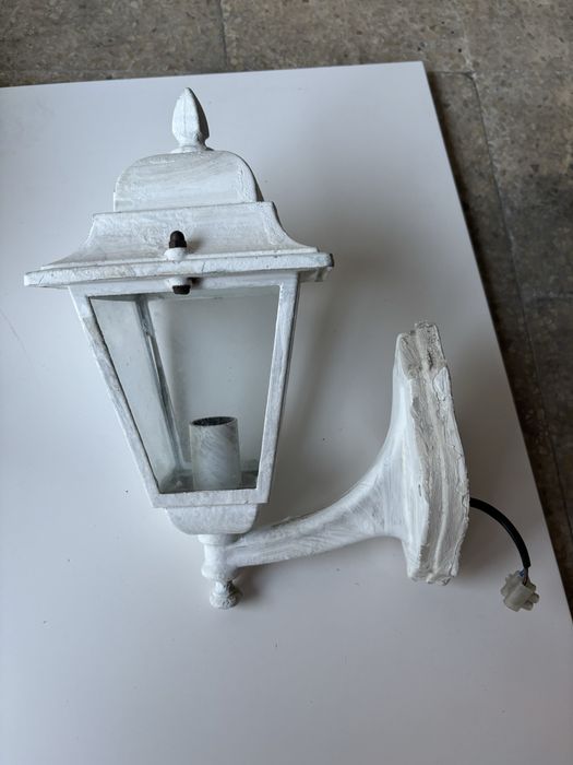 Candeeiro exterior ferro