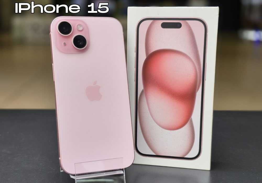 Apple iPhone 15 | 128 GB | RÓŻOWY | Kondycja bateria 85% | szkło GRATIS |