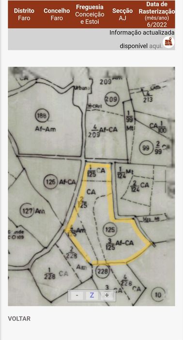 Terreno Rústico em Alcaria Cova/Estoi