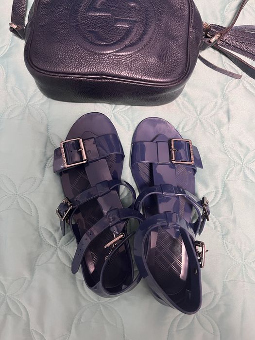 Силіконові босоніжки BURBERRY, оригінал, р. 38