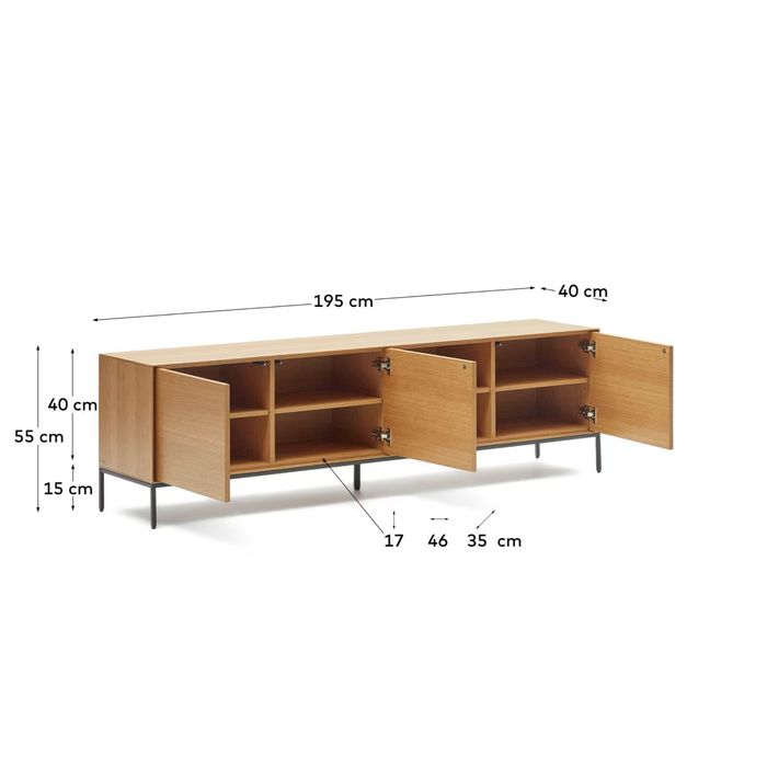 Movel tv 1,95cm Kave Home