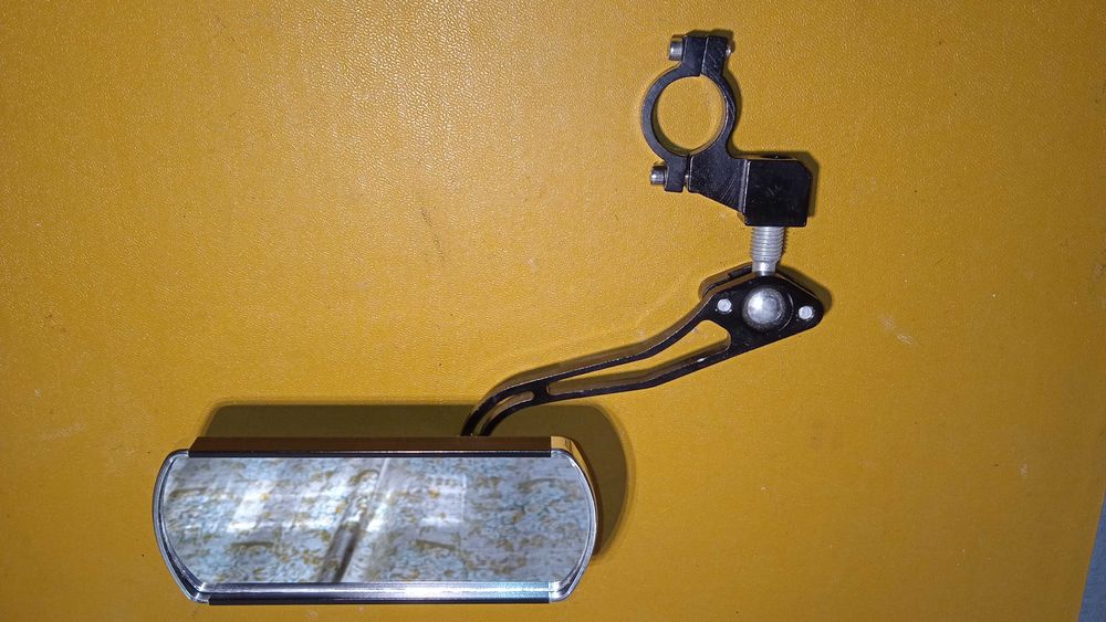 Универсальные алюминиевые зеркала для велосипеда, черные Soko 1шт.