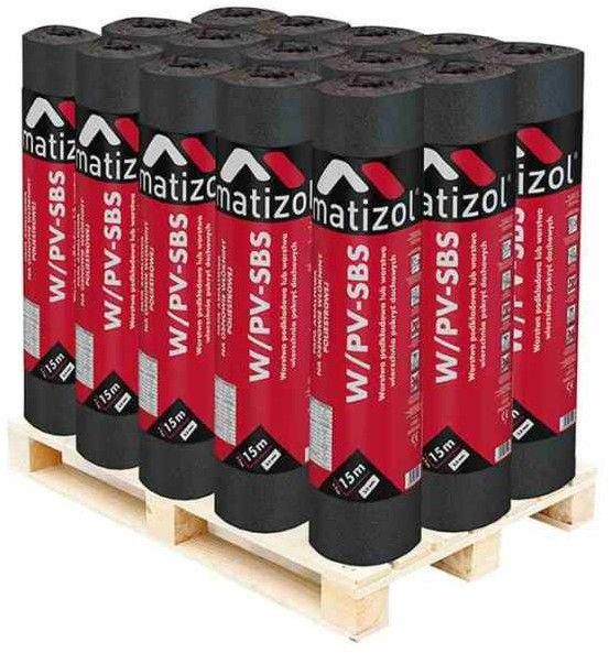 Papa wierzchniego krycia MATIZOL W/PV SBS  ROLKA 15M2 Radom