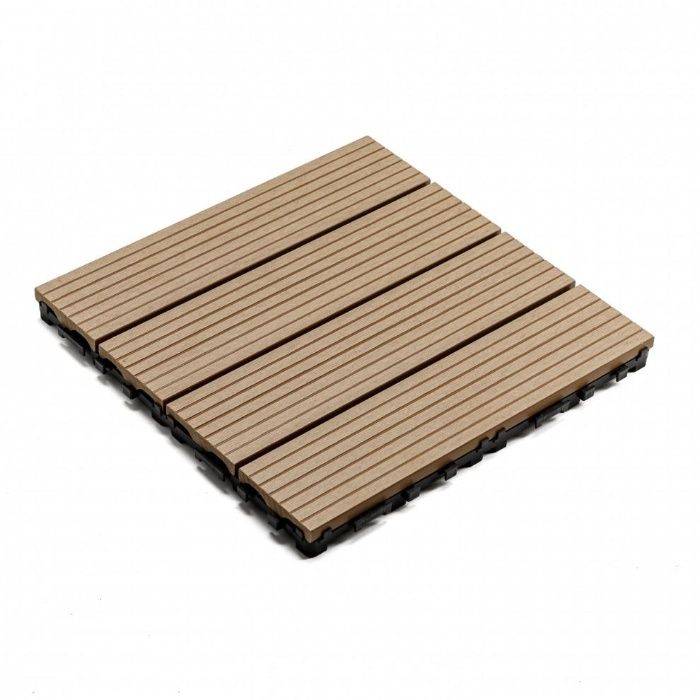 Panel tarasowy - 30 x 30 x 2,5 cm - kolor Miodowy Teak