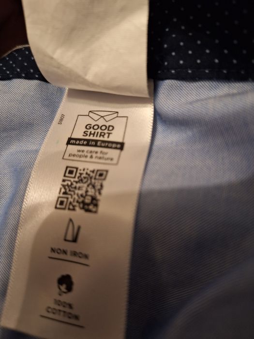 Koszula z Kołnierzykiem XL