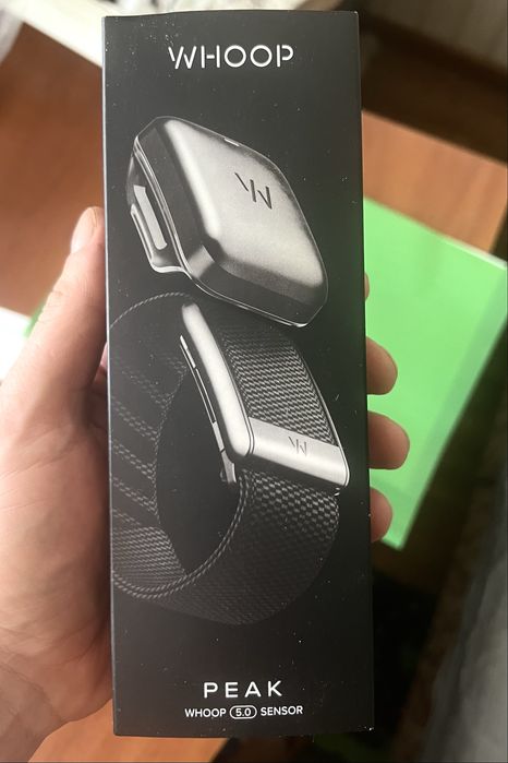 Фітнес-браслет WHOOP 5.0 Peak / Obsidian