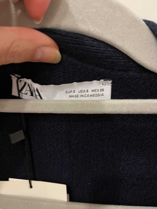 Casaco Lâ Merino Zara Novo