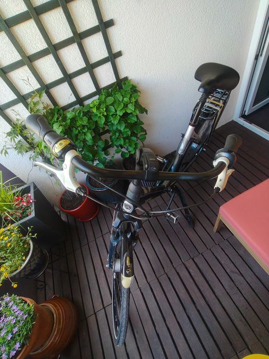 Rower miejski holenderski, damski, damka Gazelle Eclipse