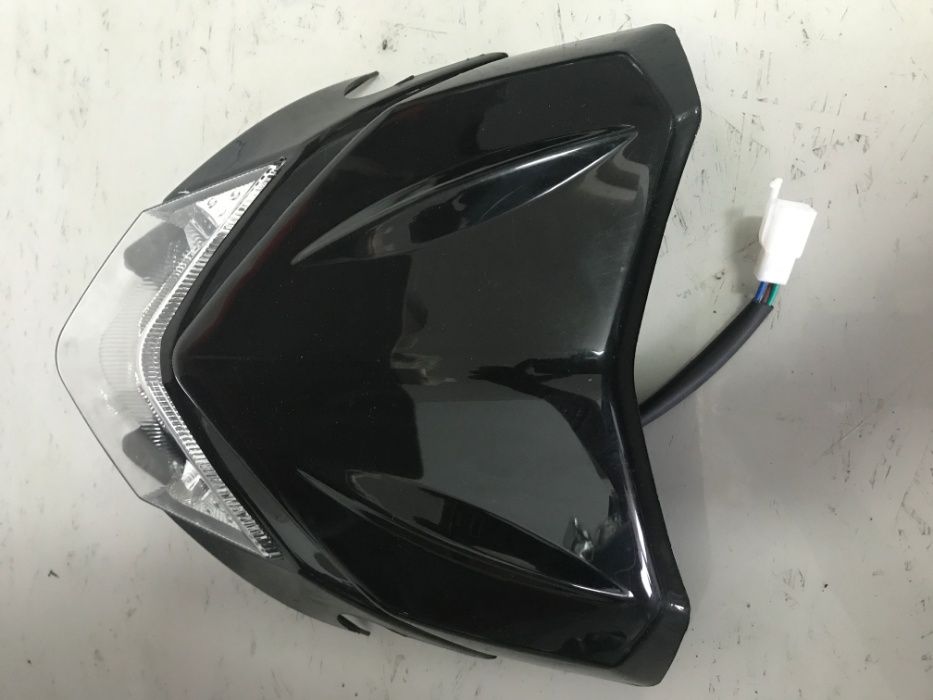 Lampa Reflektor Enduro Cross Supermoto Naked Stunt Projekt H4 !
