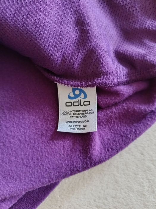 Odlo р.S флісова трекінгова термо кофта на блискавці 1/3