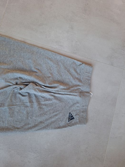 Legginsy bawełniane Adidas bawełna cotton ćwiczenia bieganie trening