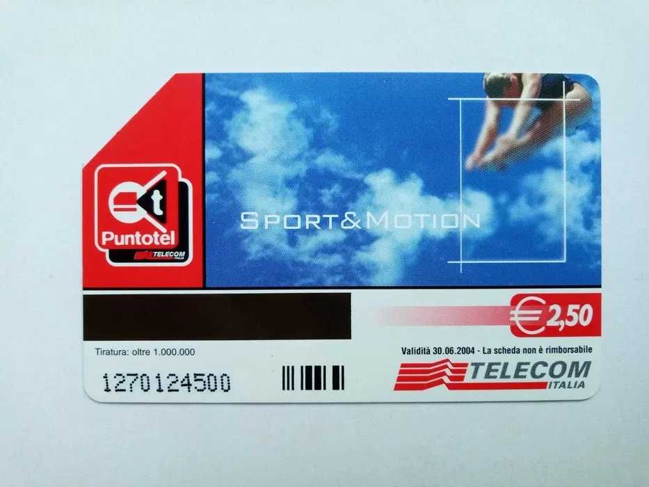 Sport i Ruch [włoskie karty telefoniczne] [2 karty]