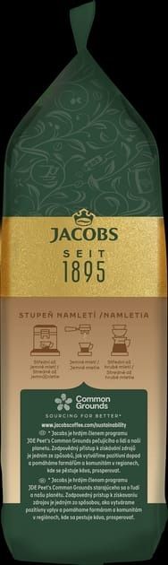 Кава в зернах jacobs velvet