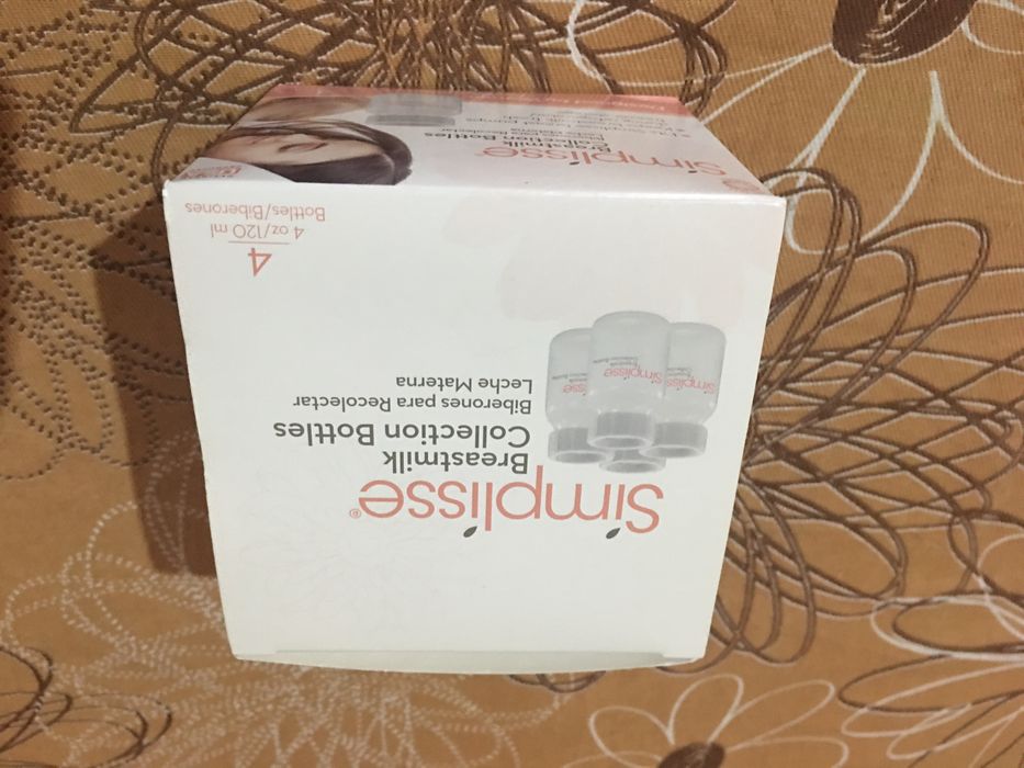 Conjunto de frascos para leite materno, NOVOS e embalados