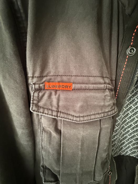 Superdry field jacket black