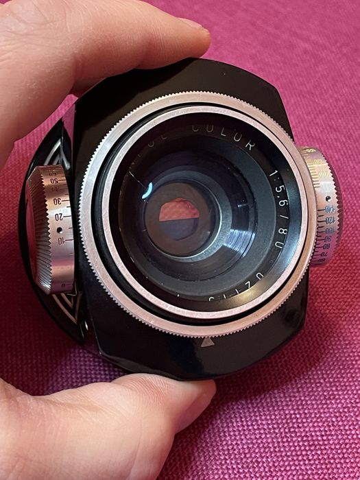 Объектив JANPOL COLOR wzfo  1:5,6/80 со светофильтрами. made in Poland