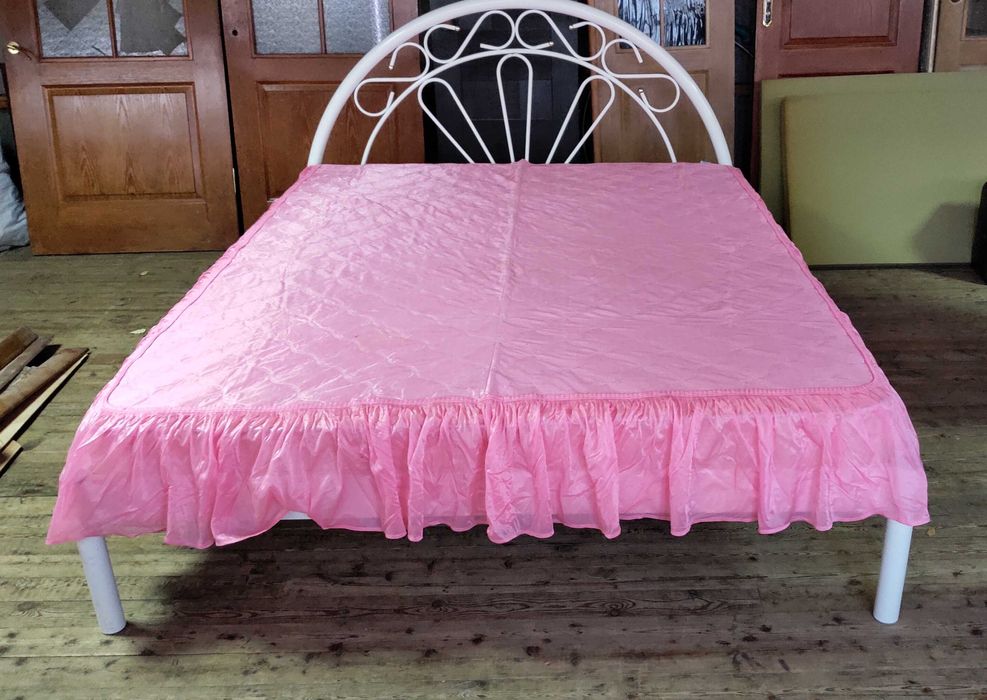 Кровать двухспальная металлическая с матрасом 2000 Х 1600