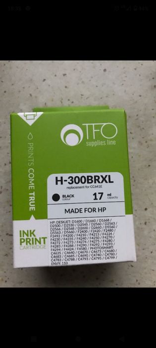 Tusz do drukarek HP H-300BRXL