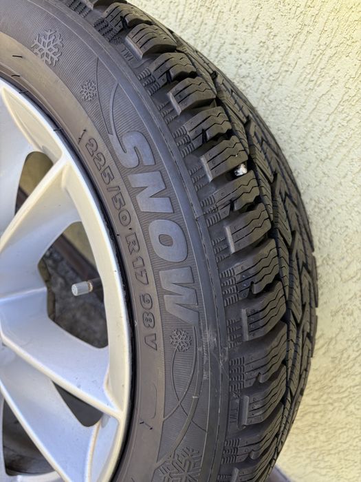 Oryginalne felgi Audi A5 B9 17” 5x112 + opony zimowe 225/50 R17