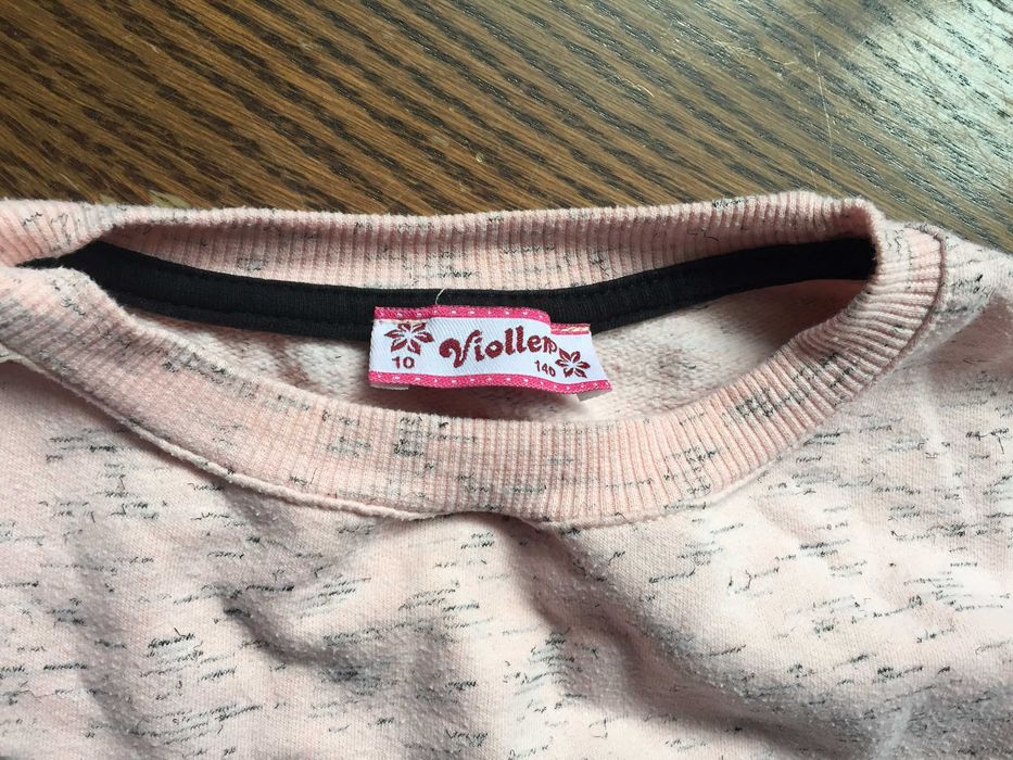 bluzka tunika  r. 140 na 10 lat dziewczynka cekiny