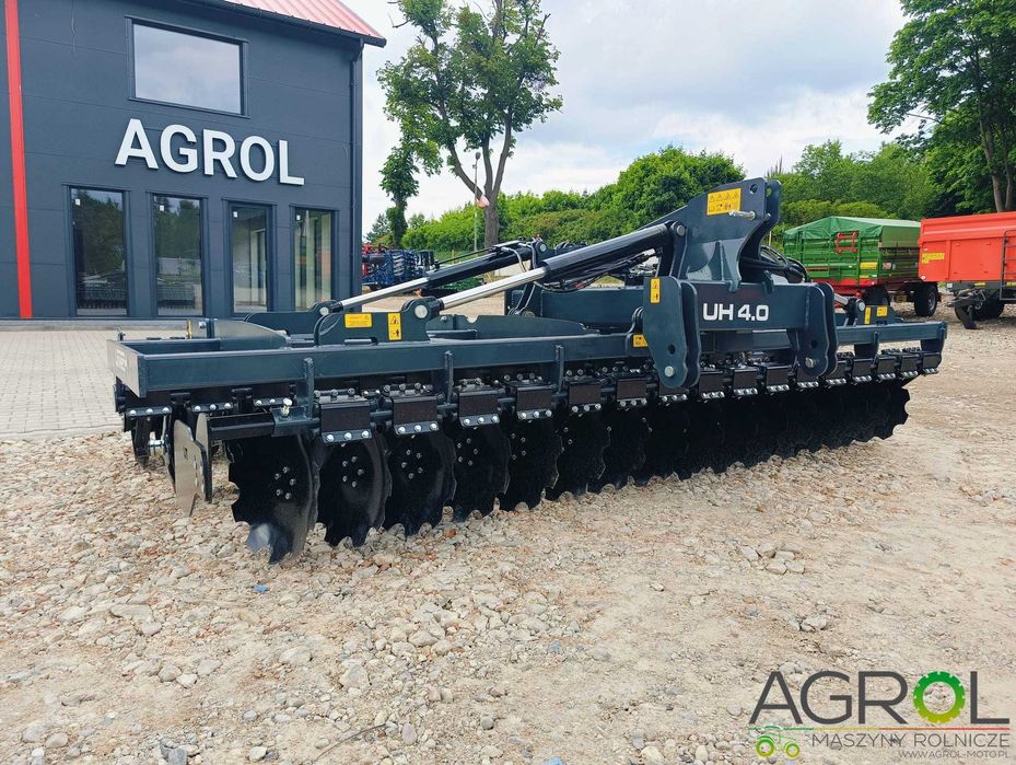 Brona talerzowa 4m Hydrauliczna UNITECH 3m 2500 KG! Agro Masz ROLMAKO U652