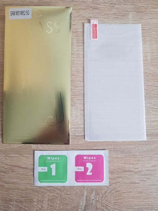 Hartowane Glass Gold szkło SAMSUNG GALAXY M51/M52 5G