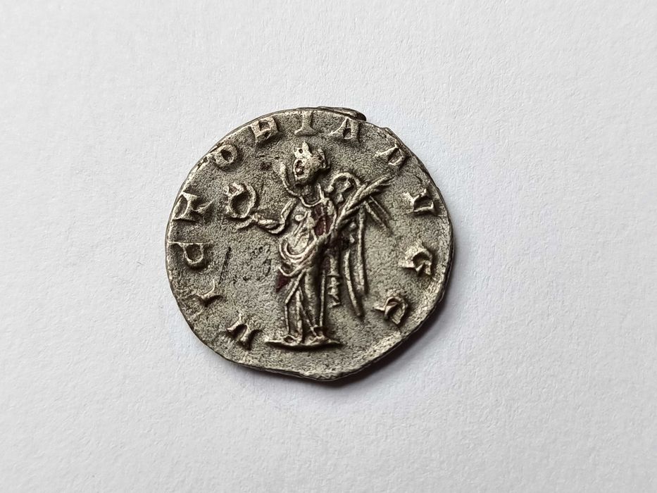 Antoninian (253 -260 n.e.) Valerian Cesarstwo Rzymskie oryginał Srebro