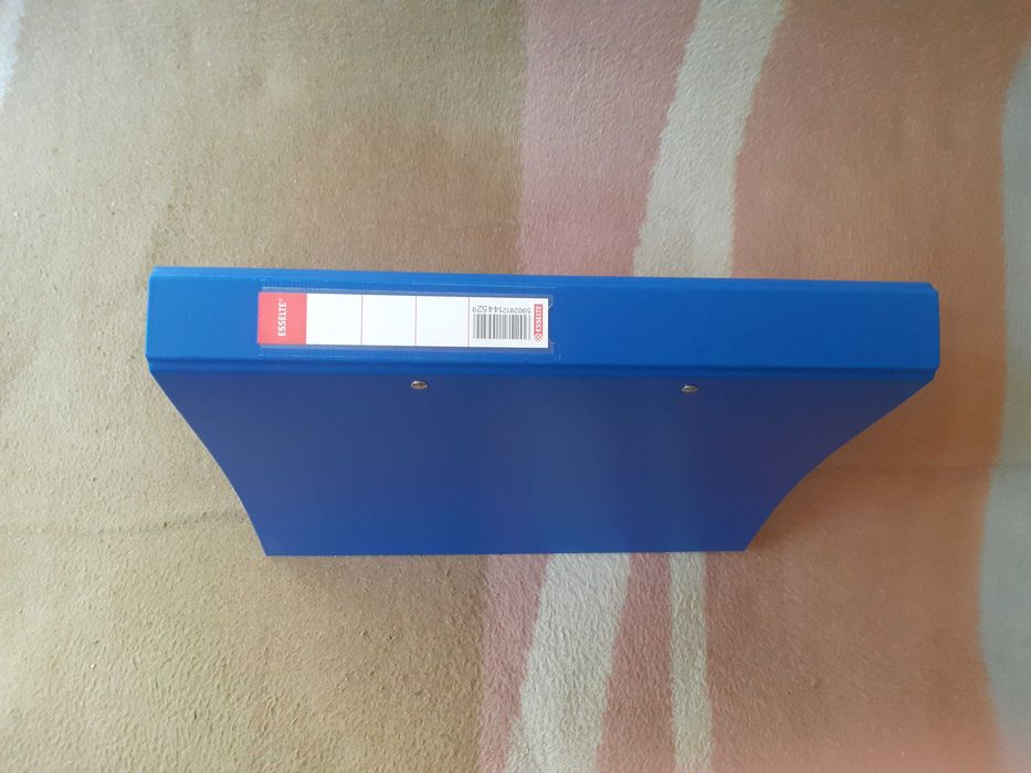 Segregator Nowy Esselte 14452, A4 wąski cienki (5,- szt.), niebieski