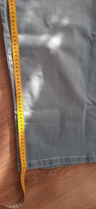 Bermudy jeansowe duże