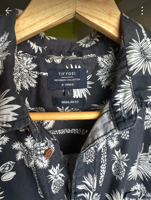 Camisa Tiffosi L estampada/ ver  outras