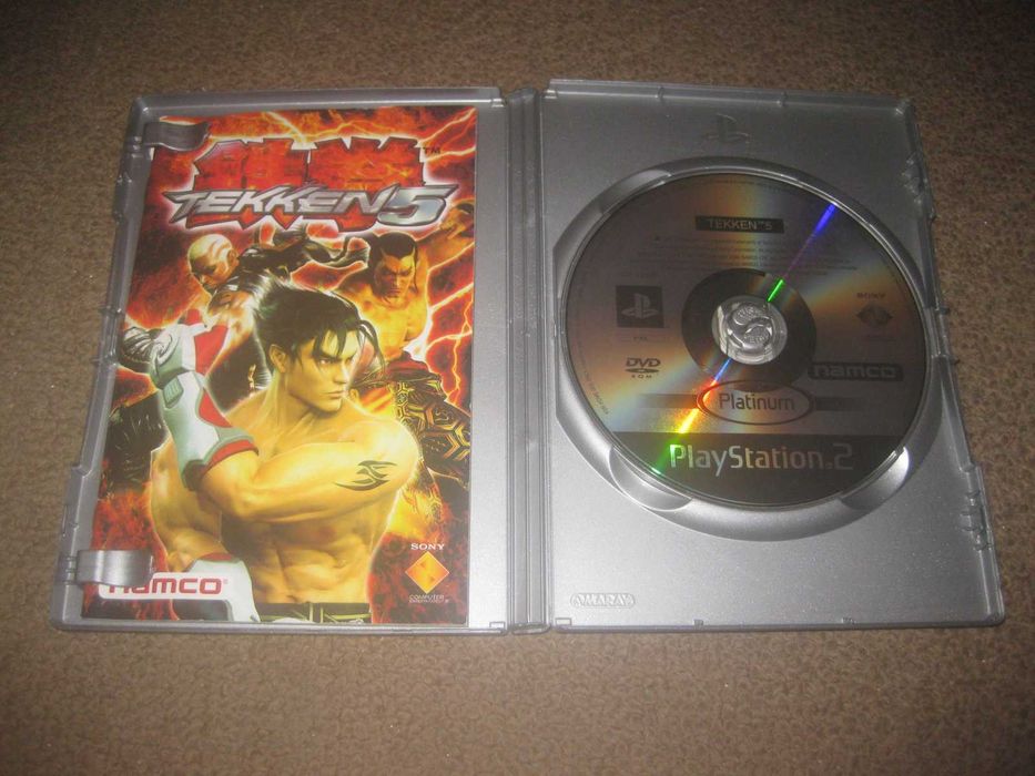 Jogo "Tekken 5" para a Playstation 2/Completo!