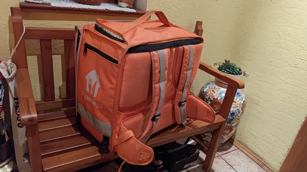 Plecak torba termiczna Glovo Uber Pyszne