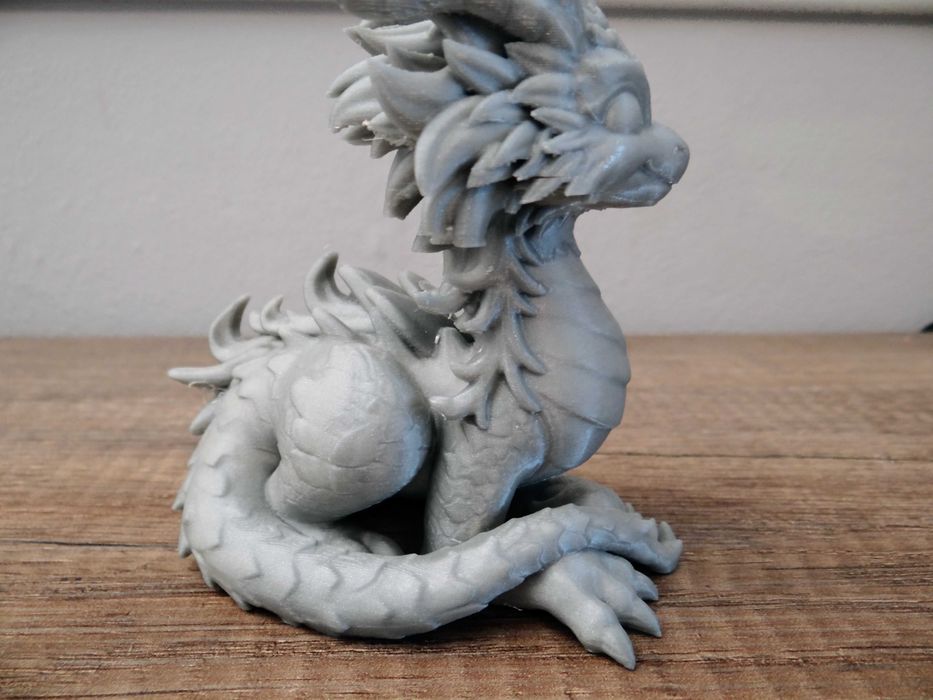 Smok dekoracja fantasy figurka statuetka rzeźba 12cm
