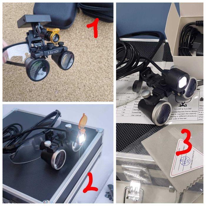 Бездротова LED підсвітка для бінокулярів . світло бінокуляри подсветка