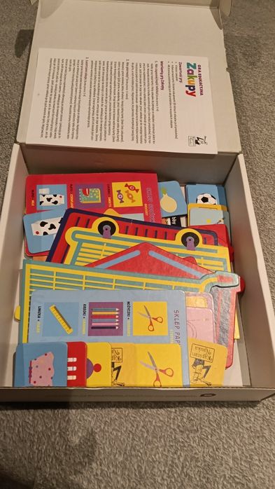 Gra edukacyjna Zakupy Kapitan Nauka 3-9 lat