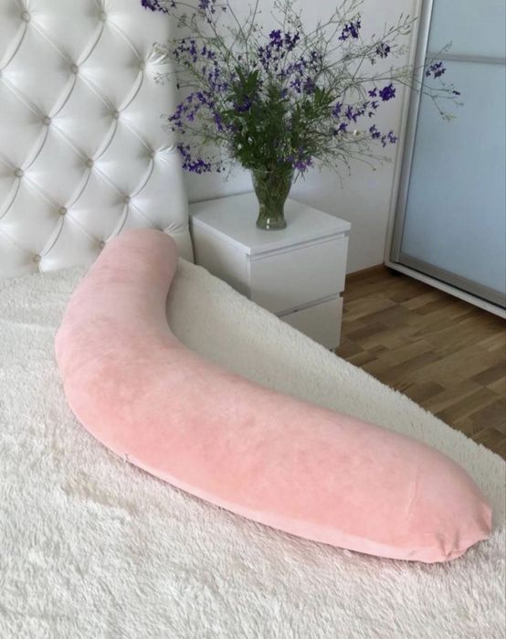 Подушка для вагітних і годування "Comfort", наповнювач кульки