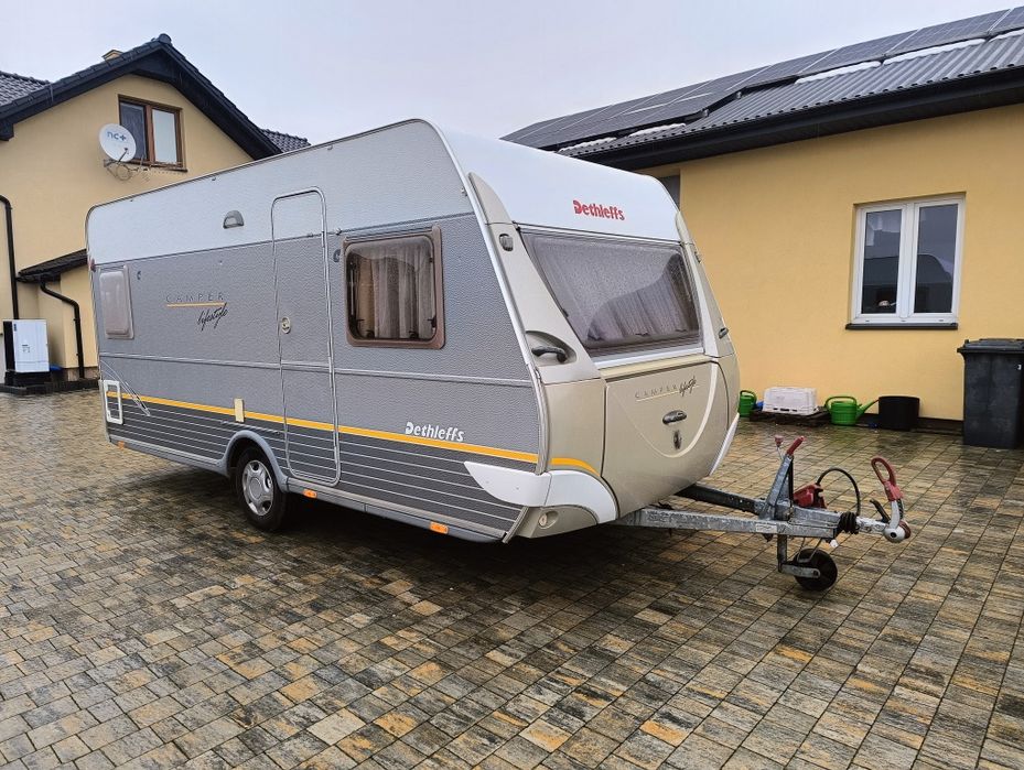 Dethleffs Camper 460 dwa namioty 1300kg Francuskie spanie