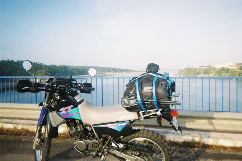 Mota Yamaha XT 350 A2