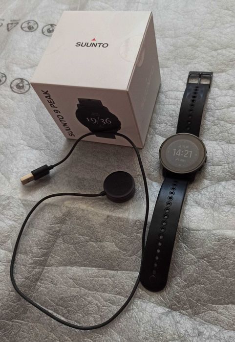 Smartwatch Suunto 9 Peak All Black Titanium