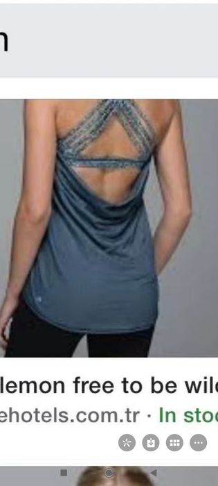 Bluzka sportowa do ćwiczeń Lululemon rozmiar 8(38)