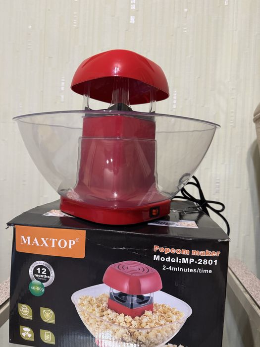 Попкорніца, Попкорн мейкер MAXTOP MP-2801 | апарат для попкорну, новий