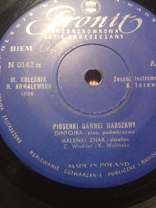 Winyl single Polskie