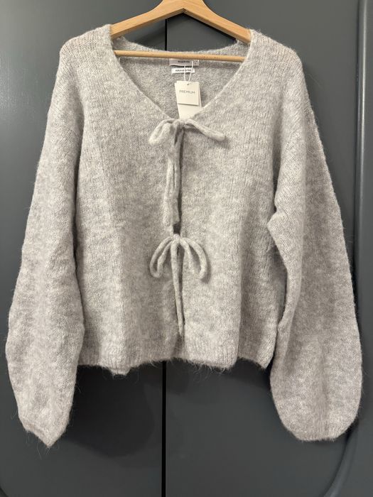 Kardigan z wełną z alpaki Premium