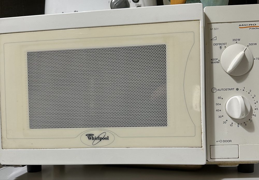 Vendo Microondas a funcionar